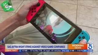 SAG-AFTRA members to vote on possible strike against video game makers
