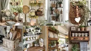 🏡✨ Украсьте свою кухню, используя переработанные материалы, в стиле кантри &mdash; просто и экономично ♻️🤍