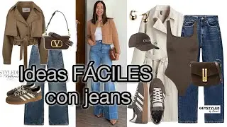 LOS MEJORES OUTFITS 2026 CON JEANS te har&aacute;n ver incre&iacute;ble OUTFITS CON PANTALONES PARA CADA OCASI&Oacute;N