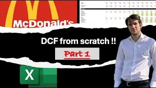 Full DCF from scratch - McDonald's (Part 1)