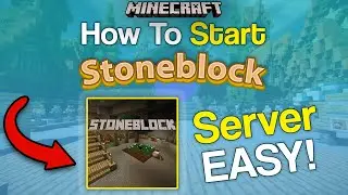 The EASIEST Way How To Make A StoneBlock Minecraft Modpack Server