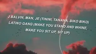 #j balvin #latino gang  