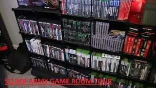 2020 **NEW** Video Game Room Tour!! (Slump Army Game Room)