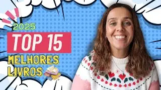 📒 TOP 15 | Melhores Livros de 2025