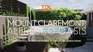 Mount Claremont Alfresco Oasis - Designed for Living and Leisure by Tim Davies Landscaping