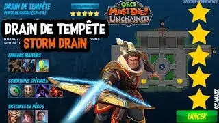 New Account MASTER 7 STORM DRAIN Drain de temp&ecirc;te MAXIMILIAN - Orcs Must Die Unchained