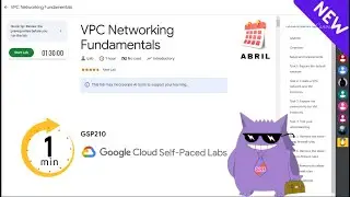 VPC Networking Fundamentals  | #2025 | #GSP210 |#qwiklabs |Solution