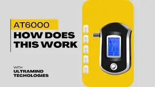 ALC Smart Digital LCD Breath Analyzer Alcohol Tester | AT6000 Review | Check Alcohol Levels