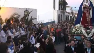 Para de La Cofradía La Pollinica en el Colegio San Juan