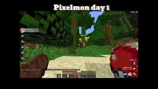 Pixelmon with friends Day #1