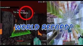 MY FLAWLESS PARKOUR RUNS! ( The Hive )