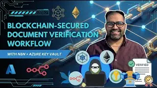 🔐 Stop Document Fraud in Seconds | Blockchain-Secured Verification with n8n + Azure