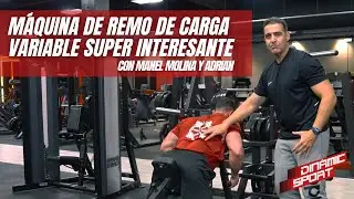 M&aacute;quina de remo de carga variable super interesante.
