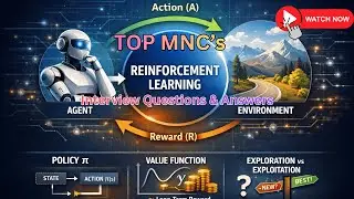 Reinforcement Learning (RL) - TOP MNC's Interview Questions & Answers