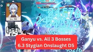 [6.3 Stygian Onslaught] I tried to clear Stygian D5 with Ganyu. It was a complete disaster.