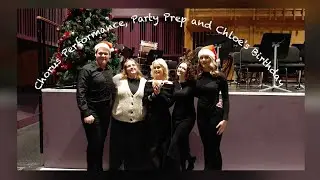 Catch Up With C&aacute;it/ Vlog 24- Chorus Performance, Party Prep and Chloe's B-Day (Vlogmas Day 13 🎅)