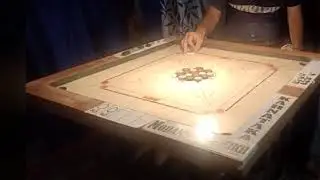 Carrom World Record - 4 White Slams in a row by Mohammad Sheikh