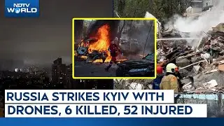 Russia Drone Attack | At Least 6 Killed, 52 Injured In Russia's Deadly Drone Strike On Kyiv