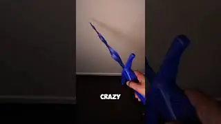 INSANE 3D-PRINTED RETRACTABLE SWORD!#shorts#3dprinting