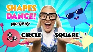Making Shapes Song with Ms. Gaby | Songs for Kids | Interactive Kids Dance Videos