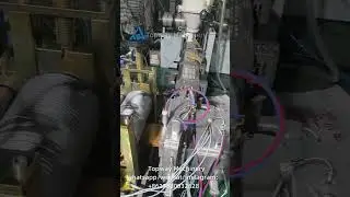 Learn how to operate PE WPC Fence decking profile making Machine  #machine #wpc  #factory