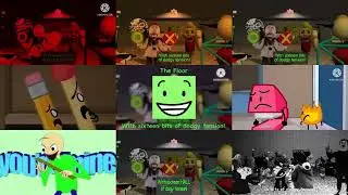 Baldi You're Mine, but it's a mashup of 9 versions V5