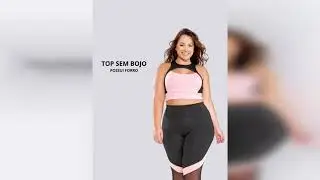 Review: Conjunto Plus Size Academia Top E Cal&ccedil;a Sem Transpar&ecirc;ncia