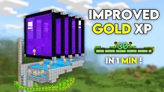 NEW BEST GOLD XP FARM in 1.21 Minecraft Bedrock !