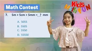 Grade 4 Math League Contest | Common Factor Length Time Odd Number Addition Subtraction Word Problem