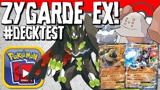 ✪ Pok&eacute;mon TCG - Zygarde EX Deck! (MEGAZORDE EX!!!) #DECKTEST