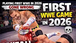 Playing WWE Game for the First Time in 2026 Gone wrong 🤣☠️😭|| #wwe #gaming #funny #wwe2026 #2026game