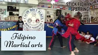 Doce Pares Sparring [Stick fighting]