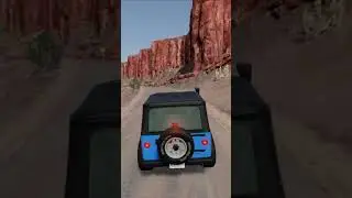 Cars Crash | Drive on Desert Mountains - BeamNG.Drive