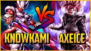 DBFZ ▰ KnowKami Vs AxeIce【Dragon Ball FighterZ】
