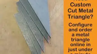 Sheet metal triangle at your fingertips