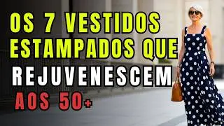 Quais São Os Melhores Vestidos Estampados Para Rejuvenecer A Mulher Madura?