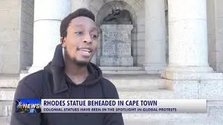 RHODES STATUE GETS BEHEADED IN CAPE TOWN