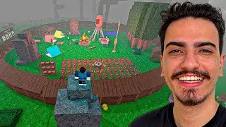 CRIEI UMA BASE AUTOMÁTICA NO 99 NOITES NA FLORESTA 🌳🧱