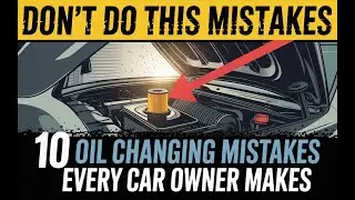 10 Oil Changing Mistakes EVERY Car Owner Makes (Stop Doing This!)