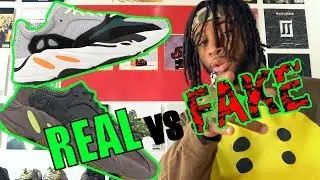 REAL AND FAKE COMPARISON ADIDAS YEEZY BOOST 700