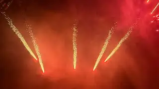 Brisbane NYE Fireworks Aerial View | 4K | Star Casino | 2026 