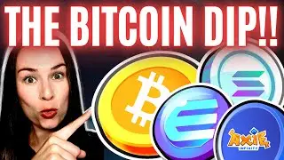 What is Causing the BITCOIN DIP?| Solana Gaining Ground | Efinity Taking BIG Steps!