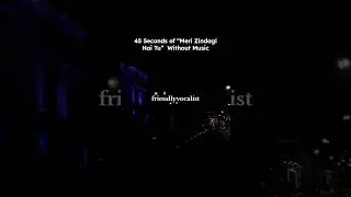 Meri Zindagi hai tu (Without Music) #pakistanidrama #ost #ytshorts #youtubeshorts #shorts