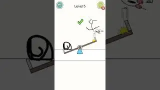 draw line puzzle/android game/level-5#short
