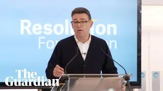 Andy Burnham gives press conference &ndash; watch live