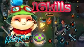 WILDRIFT TEEMO CAN COUNTER DARIUS? | TEEMO BUILD AND RUNES