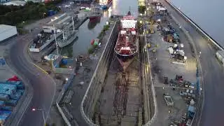 Abandoned Docks In Hull -DJI Mini 2