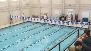 8U Girls 25 back at Wayne YMCA Tri Meet