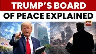 Donald Trump Launches 'Board of Peace' at Davos to Oversee Gaza Reconstruction | India Today News