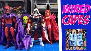 Wired Capes For MARVEL LEGENDS And MEZCO